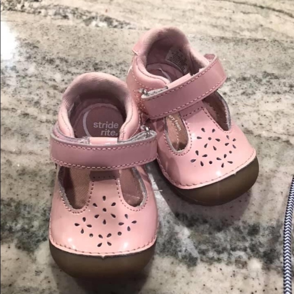 Pink shoes